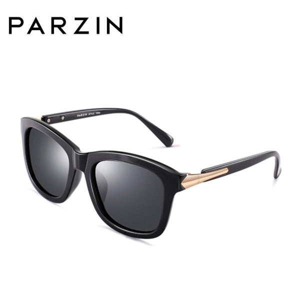PARZIN Fashion Polarized Sunglasses Women Lovers Beach Sun Shade Luxury Driving Sun Glasses Retro Square Lens Packing Box P9270