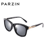 PARZIN Fashion Polarized Sunglasses Women Lovers Beach Sun Shade Luxury Driving Sun Glasses Retro Square Lens Packing Box P9270
