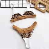 2020 New Sexy Bikinis Women Swimsuit Low Waist Bathing Suits Swim Off Shoulder Bikini Set Swimwear Hollow Out Top Bandeau Bikini