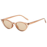 Franchise Women Man Vintage Cute Cat Eye Irregular Shape Sunglasses Eyewear Retro Unisex Square Beach sunbathing Sun Glasses