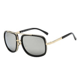 Summer Unisex Sunglasses Fashionable Style Vintage Punk European Large Square Travel Beach Stylish Women Men Sun Glasses