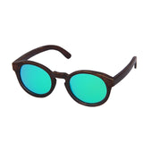 CUUPA Vintage Bamboo dyeing frame Polarized sunglasses Unisex Driving sun glasses for women Beach Anti-UV eyeglasses