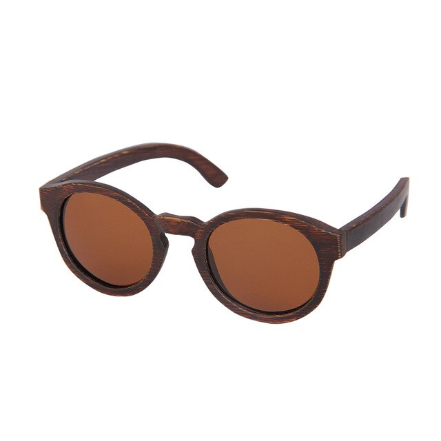 CUUPA Vintage Bamboo dyeing frame Polarized sunglasses Unisex Driving sun glasses for women Beach Anti-UV eyeglasses
